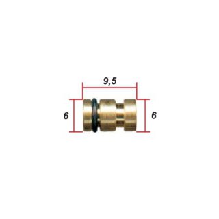 Düse KMT 160 Ø 6 mm für KEIHIN PWK/PWM Hauptdüse