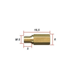 Hauptdüse für Mikuni, Kopf 8mm; #122,5 bis #170 - WÖMBI - Motorradtei