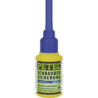 PETEC Schraubensicherung mittelfest, 10 g