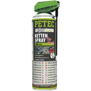 PETEC Kettenspray; 500 ml