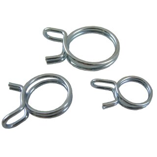 Benzinschlauchklemme 34,8 mm, Stahl verzinkt