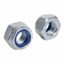 Selbstsichernde Sechskantmutter M10 DIN 985 Kl. 8, Stahl...