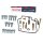 Vergaser-Rep-Satz HON  VT600C Shadow PC21, ab 98; KEYSTER