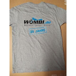 T-Shirt 20 Jahre Wömbi Größe M