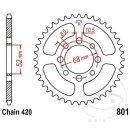 Kettenrad SUZ LT/GT/RV/TS50, KAW AE/AR50/80, 47 Zähne