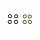 O-Ring-Set für T-Stücke T4, T14, T15, T16, T17