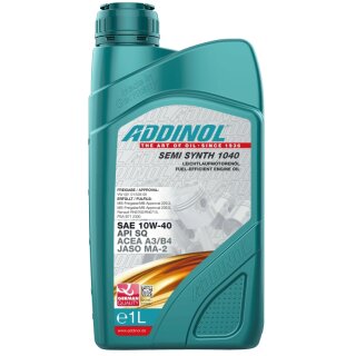 Motorenöl 10W-40 Zweirad, ADDINOL, 1 Liter
