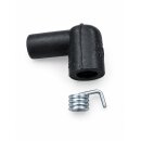 Kerzenstecker Gummi, schwarz für 5mm Zündkabel