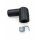 Kerzenstecker Gummi, schwarz für 5mm Zündkabel