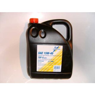 Motorenöl 15W-40, Mineralisch, 5 Liter