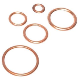Kupfer-Fülldichtring 22x29x2 C; 5er-Pack