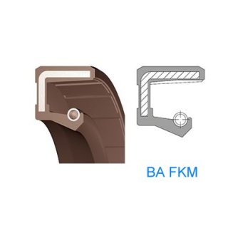 Wellendichtring 38x50x7 BA FKM