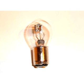 Bax15d z.B. für 12V-Zündanlage MZA: 50802 Markenlampe GLÜWO Germany Glühlampe mit kleinem Sockel - Biluxlampe 12V 15/15W 