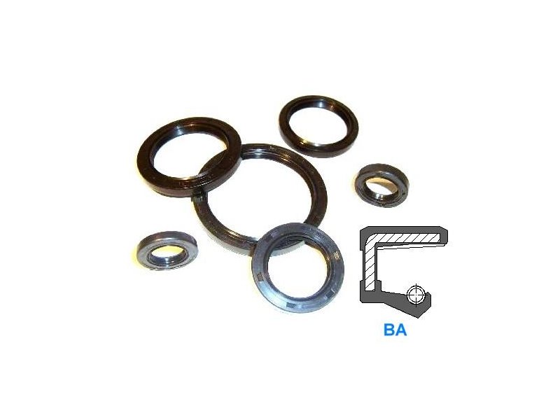 10x Wellendichtring 45x75x8 DA NBR 70 – DIN 3760 Form A Für Öl & Wasser Bis 80 °C