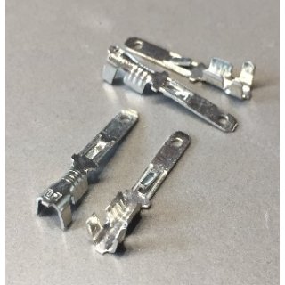Flachstecker + RZ bl, 1,5 mm², 2,8 x 0,5mm