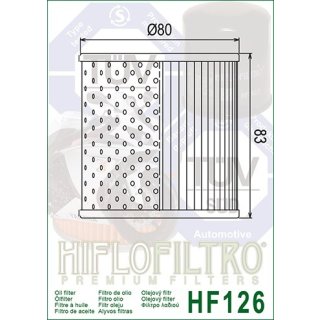 Ölfilter HIFLO HF126, Kawasaki