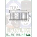 Ölfilter HIFLO HF144 + O-Ringe, Yamaha