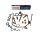 Vergaser-Rep-Satz HON CB1100R SC05/08; KEYSTER